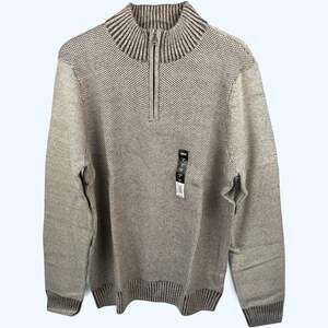 Urban Pipeline Quarter-Zip Pullover Sweater Men's Size XL New